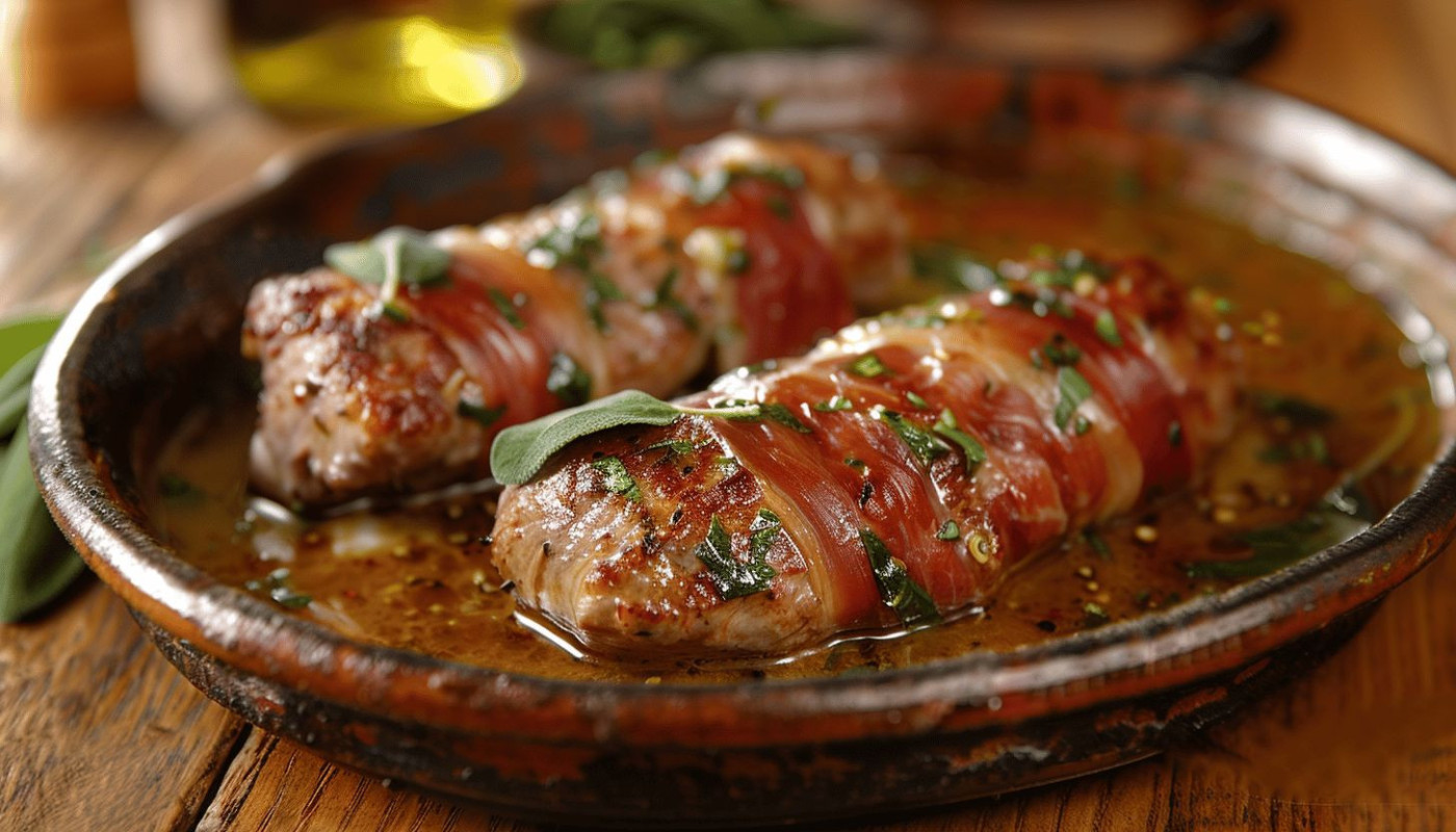 Découverte du saltimbocca de veau, une spécialité d'escalope italienne
