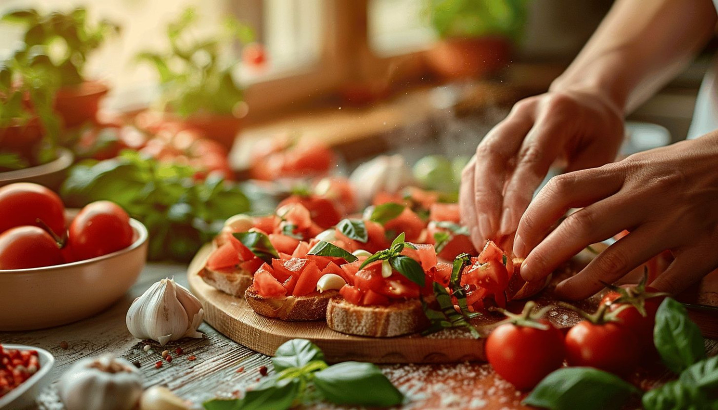 Exploration de l'origine de la bruschetta, un classique italien