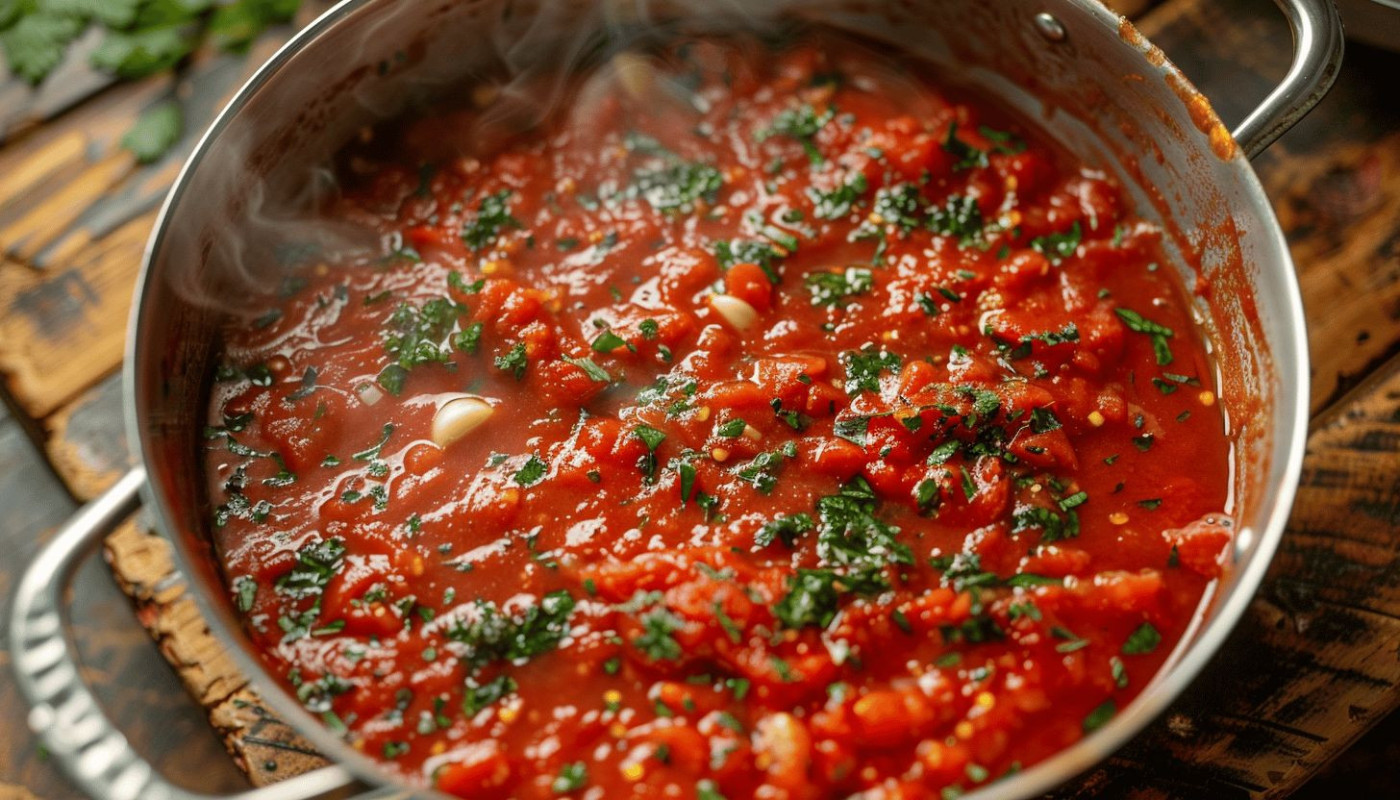 La recette traditionnelle de la sauce tomate napolitaine, un incontournable de la cuisine italienne