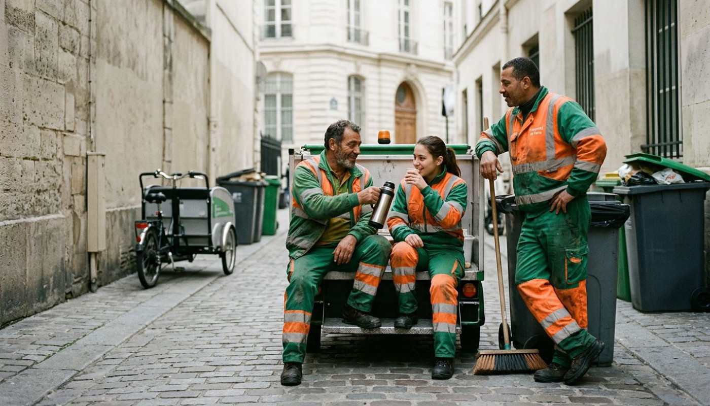 L’envers du décor : à la rencontre des héros de l’hygiène urbaine